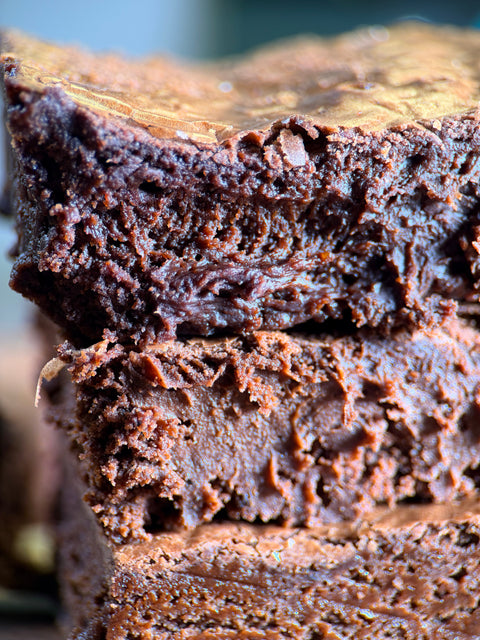 Barely Baked Brown Butter Brownies